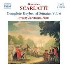 Domenico Scarlatti (1685-1757): Klaviersonaten Vol.6, CD