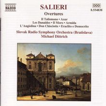 Antonio Salieri (1750-1825): Ouvertüren, CD