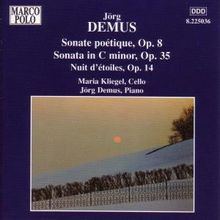 Jörg Demus (geb. 1928): Sonaten f.Cello & Klavier opp.8 & 35, CD