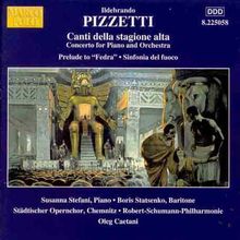 Ildebrando Pizzetti (1880-1968): Klavierkonzert 