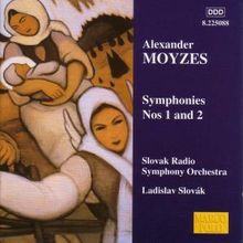 Alexander Moyzes (1906-1984): Symphonien Nr.1 & 2, CD