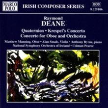 Raymond Deane (geb. 1953): Oboenkonzert, CD