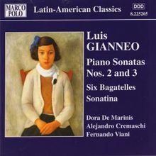 Luis Gianneo (1897-1968): Klavierwerke Vol.1, CD