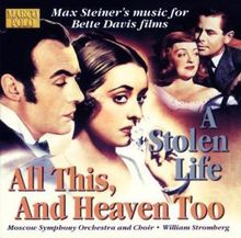 Max Steiner (1888-1971): All This, and Heaven Too (Filmmusik), CD