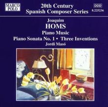 Joaquim Homs (1906-2003): Klavierwerke Vol.2, CD