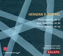 Herman Koppel (1908-1998): Klavierquartett op.114, CD