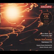 Vagn Holmboe (1909-1996): Symphonien Nr.1-4, CD
