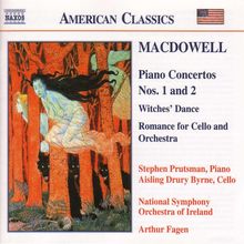 Edward MacDowell (1861-1908): Klavierkonzerte Nr.1 & 2, CD
