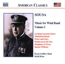 John Philip Sousa (1854-1932): Music for Wind Band Vol.1, CD