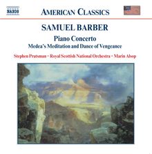 Samuel Barber (1910-1981): Klavierkonzert op.38, CD
