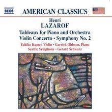 Henri Lazaroff (geb. 1932): Symphonie Nr.2, CD