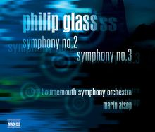 Philip Glass (geb. 1937): Symphonien Nr.2 & 3, CD