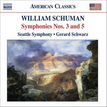 William Schuman (1910-1992): Symphonien Nr.3 & 5, CD