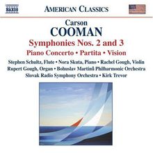 Carson Cooman (geb. 1982): Symphonien Nr.2 & 3, CD