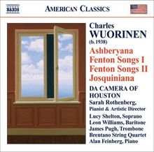 Charles Wuorinen (geb. 1938): Fenton Songs I & II, CD