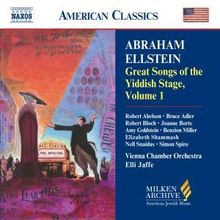 Great Songs of the Yiddish Stage Vol.1, CD