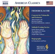 Federick Jacobi (1891-1952): Cellokonzert, CD