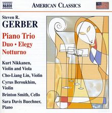 Steven Gerber (geb. 1948): Klaviertrio, CD