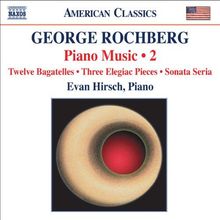 George Rochberg (geb. 1918): Klaviermusik Vol.2, CD