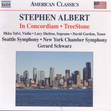 Stephen Albert (1941-1992): TreeStone für Sopran, Tenor & Orchester, CD