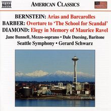 Leonard Bernstein (1918-1990): Arias & Barcarolles, CD