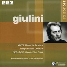 Carlo Maria Giulini dirigiert geistliche Werke, 2 CDs