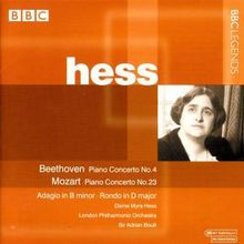 Dame Myra Hess spielt Klavierkonzerte, CD