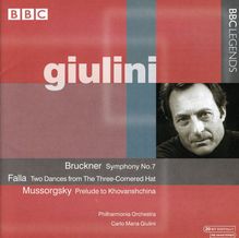 Carlo Maria Giulini dirigiert, CD