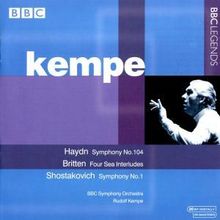 Rudolf Kempe dirigiert, CD