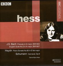 Myra Hess,Klavier, CD