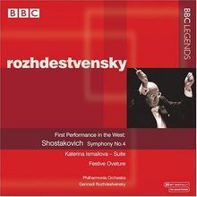 Gennadi Roshdestvensky dirigiert, CD
