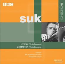Josek Suk spielt Violinkonzerte, CD