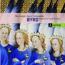 William Byrd (1543-1623): Mass for 4 Voices, 2 CDs