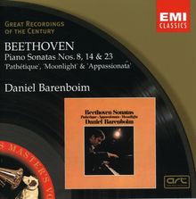 Ludwig van Beethoven (1770-1827): Klaviersonaten Nr.8,14,23, CD