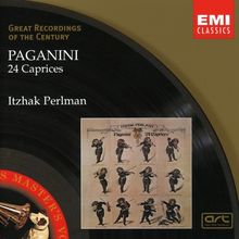 Niccolo Paganini (1782-1840): Capricen op.1 Nr.1-24 für Violine solo, CD