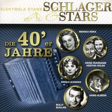 Schlager & Stars: Die 40er Jahre, CD