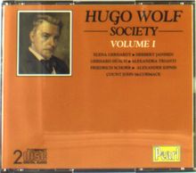 Hugo Wolf (1860-1903): Hugo Wolf Society Vol. 1, 2 CDs