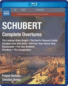 Franz Schubert (1797-1828): Sämtliche Ouvertüren, Blu-ray Audio
