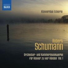 Robert Schumann (1810-1856): Orchester- und Kammermusikwerke f.Klavier zu 4 Händen Vol.1, CD