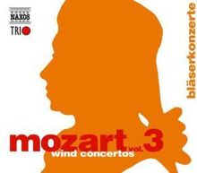 Wolfgang Amadeus Mozart (1756-1791): Naxos Mozart-Edition 3 - Bläserkonzerte, 3 CDs