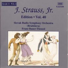 Johann Strauss II (1825-1899): Johann Strauss Edition Vol.40, CD