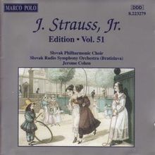 Johann Strauss II (1825-1899): Johann Strauss Edition Vol.51, CD