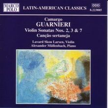 Mozart Camargo Guarnieri (1907-1993): Violinsonaten Nr.2,3,7, CD
