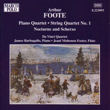 Arthur Foote (1853-1937): Streichquartett Nr.1 op.4, CD