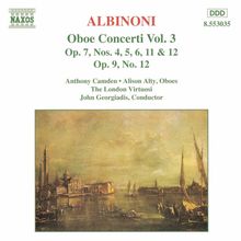 Tomaso Albinoni (1671-1751): Oboenkonzerte op.7 Nr.4-6,11,12, CD