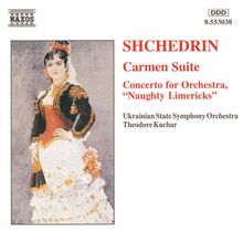 Rodion Schtschedrin (geb. 1932): Carmen-Suite f.Schlagzeug & Streicher, CD