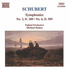 Franz Schubert (1797-1828): Symphonien Nr.3 & 6, CD