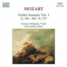 Wolfgang Amadeus Mozart (1756-1791): Sonaten für Violine & Klavier Vol.1, CD