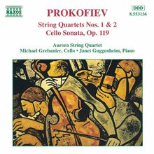 Serge Prokofieff (1891-1953): Streichquartette Nr.1 & 2, CD