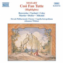 Wolfgang Amadeus Mozart (1756-1791): Cosi fan tutte (Ausz.), CD